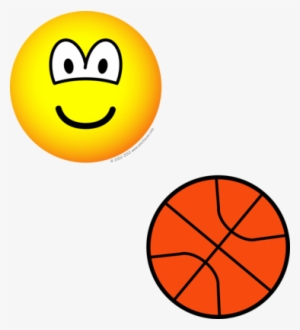 Basketball Playing Emoticon - Emoticon