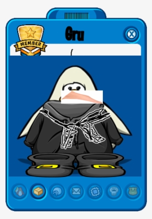 Mascot Player Card Base Gru - Custom Player Card Club Penguin
