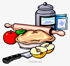 Apple Pie Ingredients - Making Apple Pie Clipart