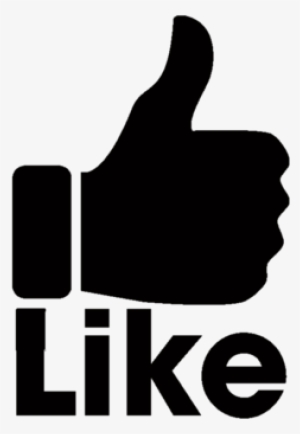 Black Facebook Clipart - Facebook Like Logo Black And White