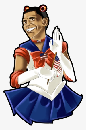 Michelle Obama Clipart At Getdrawings - Obama Anime Png