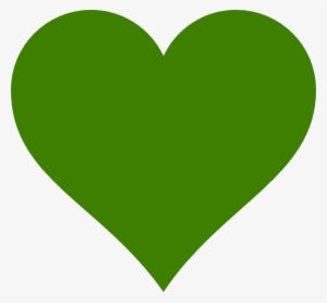 Green Heart Vector Png