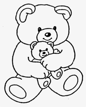 teddy bear face drawing
