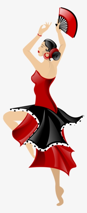 28 Collection Of Flamenco Dance Clipart - Bailarina De Flamenco Dibujo