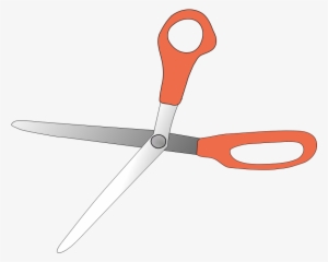 Free Vector Scissors Wide Open Clip Art - Objetos Que Atraen La Malasuerte