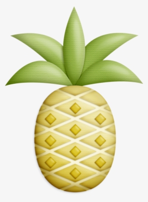 Clipart Banner Pineapple - Pineapple