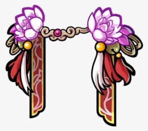 Gear-lotus Flower Headdress Render - Icon