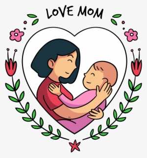 Download Mothers Day People Free Png And Psd - Mother Day Cartoon Png