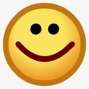 Happy Emoticon - Club Penguin Smile Emote