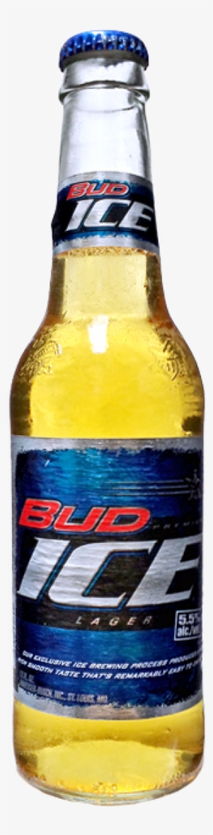 Bud Ice - Beer Bottle