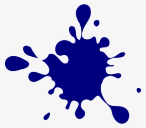 Blue Ink Splash Ink Ink Splash Splash Spla - Spot Png