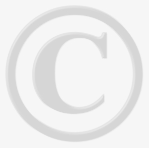 White Copyright Symbol Png Png Library Download - Copyright Symbol Png White