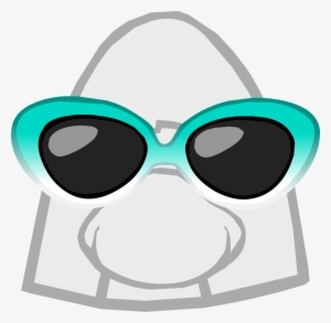 Glam Glasses Icon - Club Penguin Tech Gear