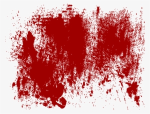 Grunge Paint A Large - Blood Background Png