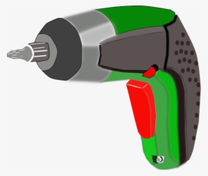 Screwdriver Battery Powered Electric Clip Art Free - Free Clipart Screwdriver