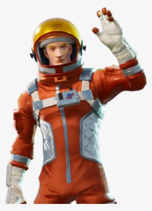 Spaceman Skin Epic Games Fortnite, Video Game Quotes, - Fortnite Orange Astronaut Skin