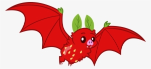 creatures bats the known world fimfiction fruitbats - mlp red fruit bat