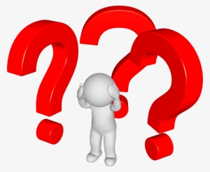 Man With Question 06 - Problem Clipart Png