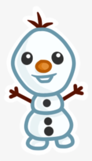 Png Royalty Free Download Frozen Copos De Nieve Fondo - Olaf Chibi Png