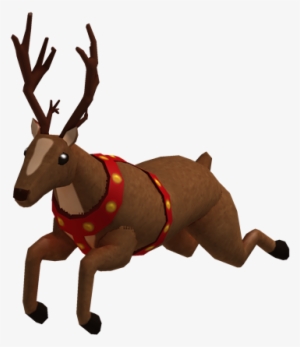 Reindeer Knit Roblox Deer Hat Transparent Png 420x420 Free Download On Nicepng - deer head wearing a santa hat roblox