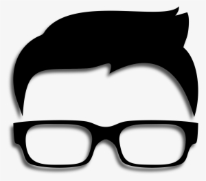 Hipster Silhouette At Getdrawings - Beard And Goggles Clipart Png