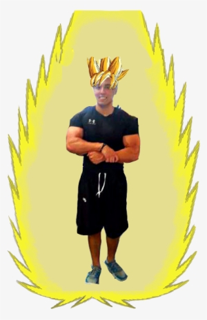 Not Much Time Poverty Shop - Super Saiyan Hair Photoshop
