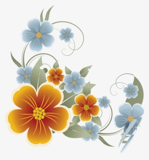 Floral Download Transparent Png Image - Vector Flower Transparent Png