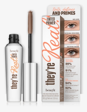 Re Real Tinted Eyelash Primer - Benefit They Re Real Mascara Tinted Primer