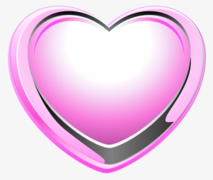 Clipart - Pink Heart Logo Png