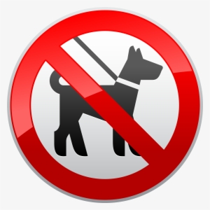 No Dogs Sign Prohibition Png Clipart - Hunde Müssen Draußen Bleiben