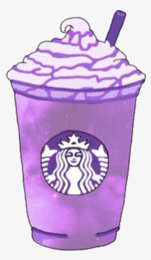 Starbucks Tumblr Transparents Girly Pictures Png Starbucks - Purple Tumblr Png Overlays Transparent