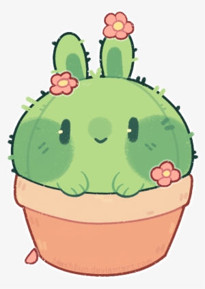 Cactus Bun By Blushbun - Png Cactus