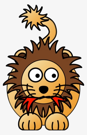 Image Result For Lion Eating Meat Cartoon Image - Cartoon Lion Clipart