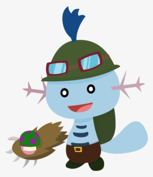 Teemo The Wooper By Karoi5-d4vrh07 - Vector Graphics