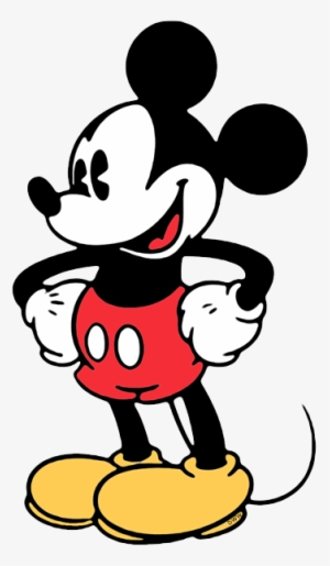 New Mickey Hiking Mickey With Hands On Hips