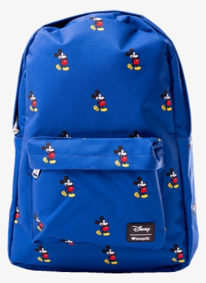 Mickey Mouse Blue Backpack