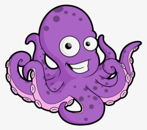 Free Cartoon Octopus Clip Art Vector - Octopus Clipart