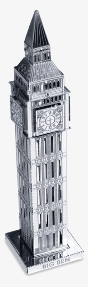 Picture Of Big Ben Tower - Metal Earth 3d Model Kit - Big Ben
