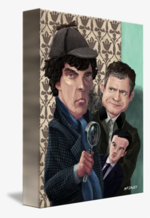 "sherlock Homes Watson And Moriarty At B" By Martin - Sherlock Holmes Xd &gt;3