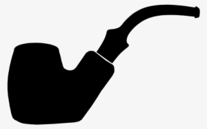 Silhouette At Getdrawings Com Free For Personal - Sherlock Holmes Pipe Clipart