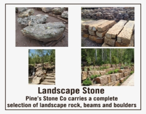 Landscape Stone From Pine Stone Co - Rock