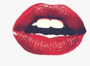 Mouth Vintage - Red Lips Transparent