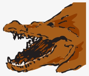 brown, open, mouth, sharp, dangerous, teeth, alligator - brown alligators