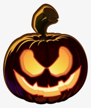 Pumpkin Halloween Emoji Sticker - Sticker