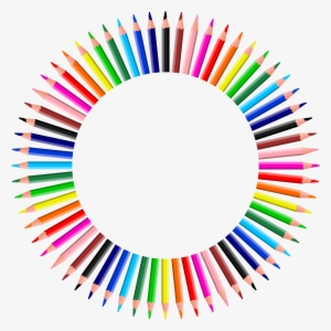 This Free Icons Png Design Of Colorful Pencils Frame