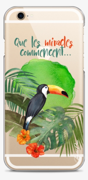 Coque Iphone 6plus/6splus Tropical Watercolor Design - Iphone 5s