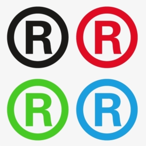 Symbol Logo Icon Material Transprent Png Free - Logo R De Marca Registrada Png