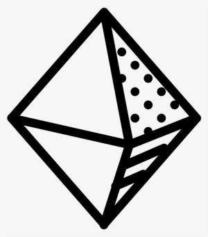 It Is A Logo Of A 3-dimensional Diamond - Geometry Icon Png