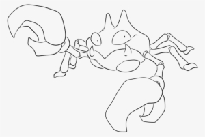 krabby coloring page hard pokemon