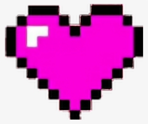 Corazones Corazon Heart Hearts Pixeles Minecraft Maincr - 8 Bit Heart Png